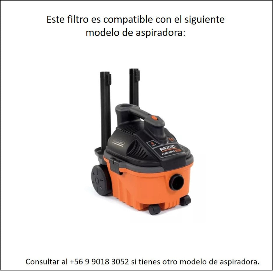 Filtro HEPA 5 Capas Original - VF3600 - Para Aspiradora WD40XX hasta 15 litros