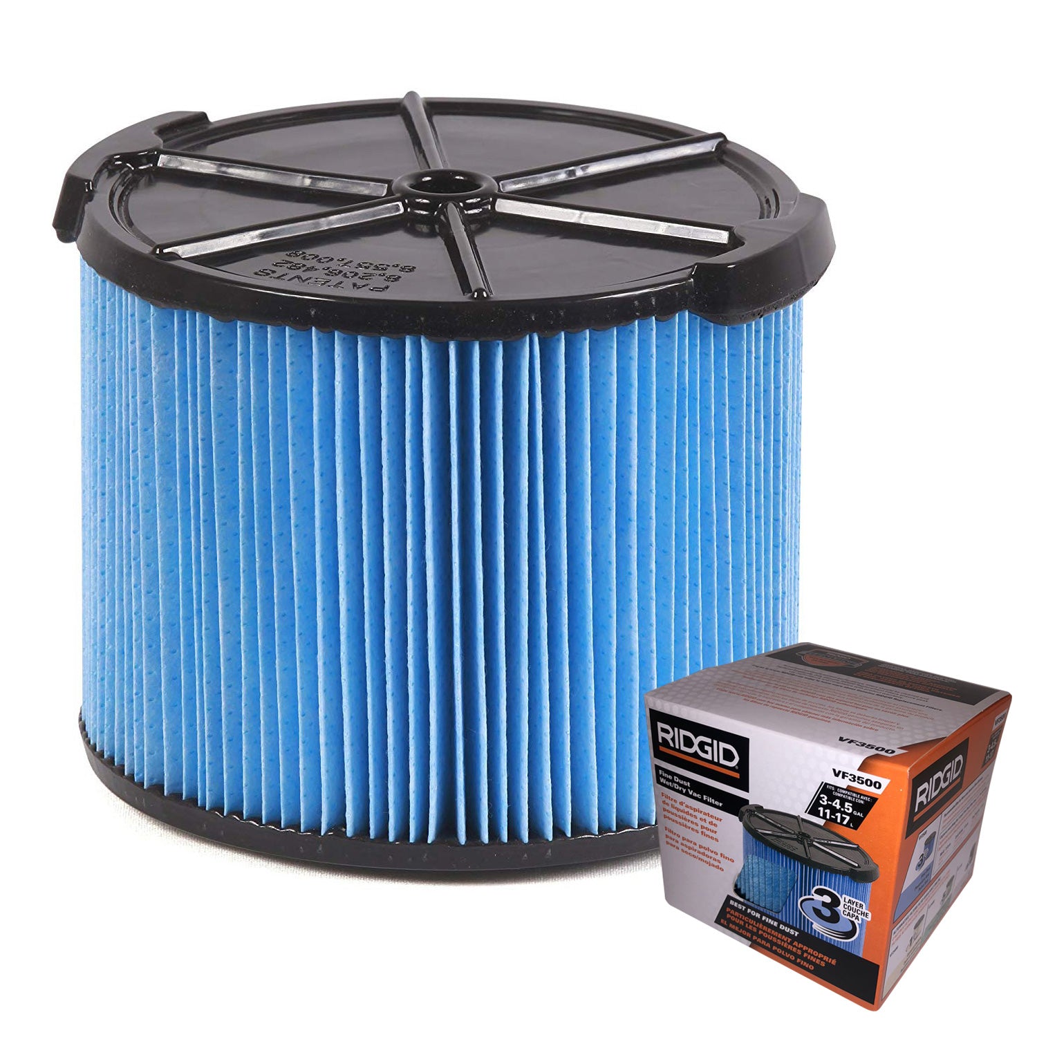 Filtro Microban 3 Capas Original - VF3500 - Para Aspiradora WD40XX