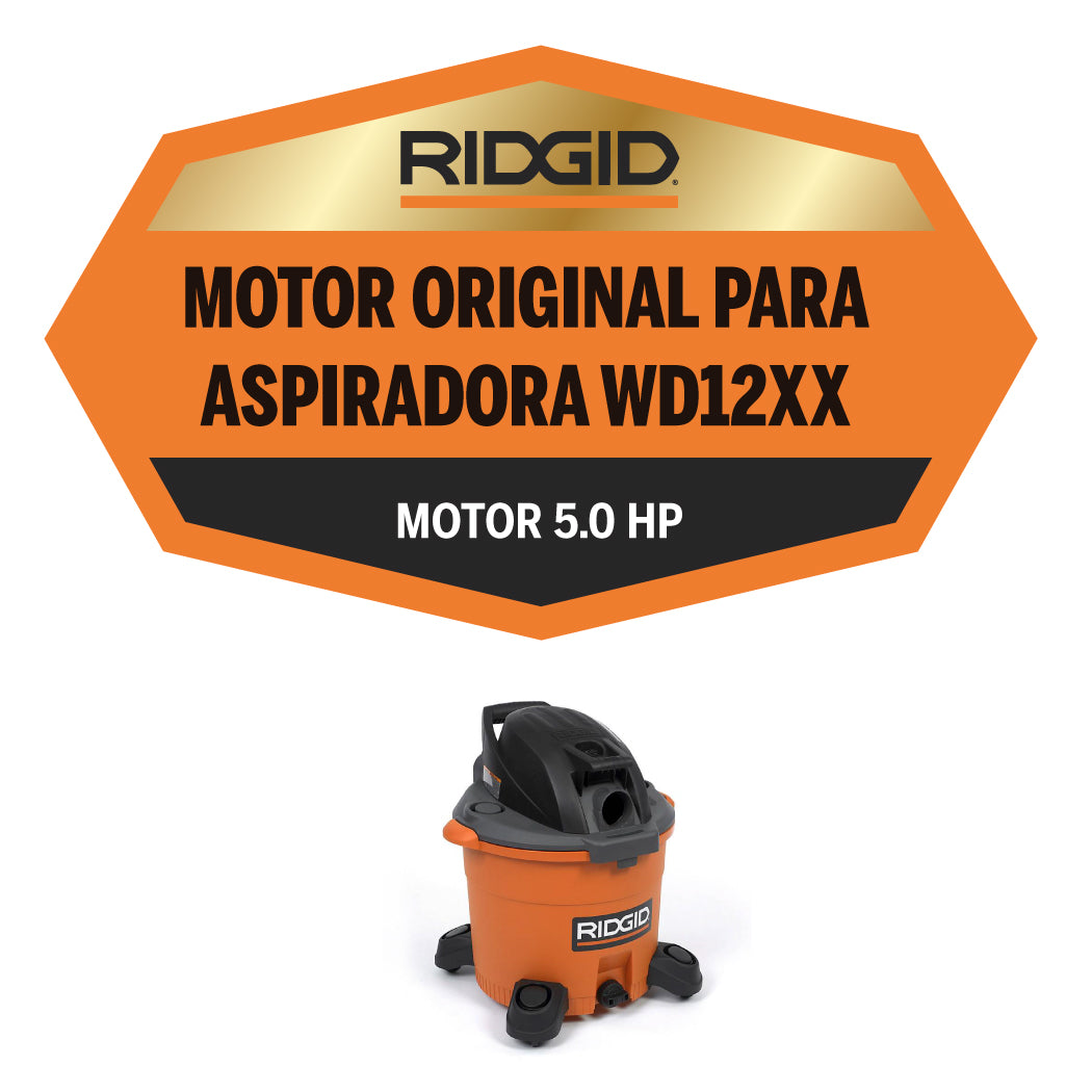 Motor para Aspiradora Ridgid Modelo WD12XX
