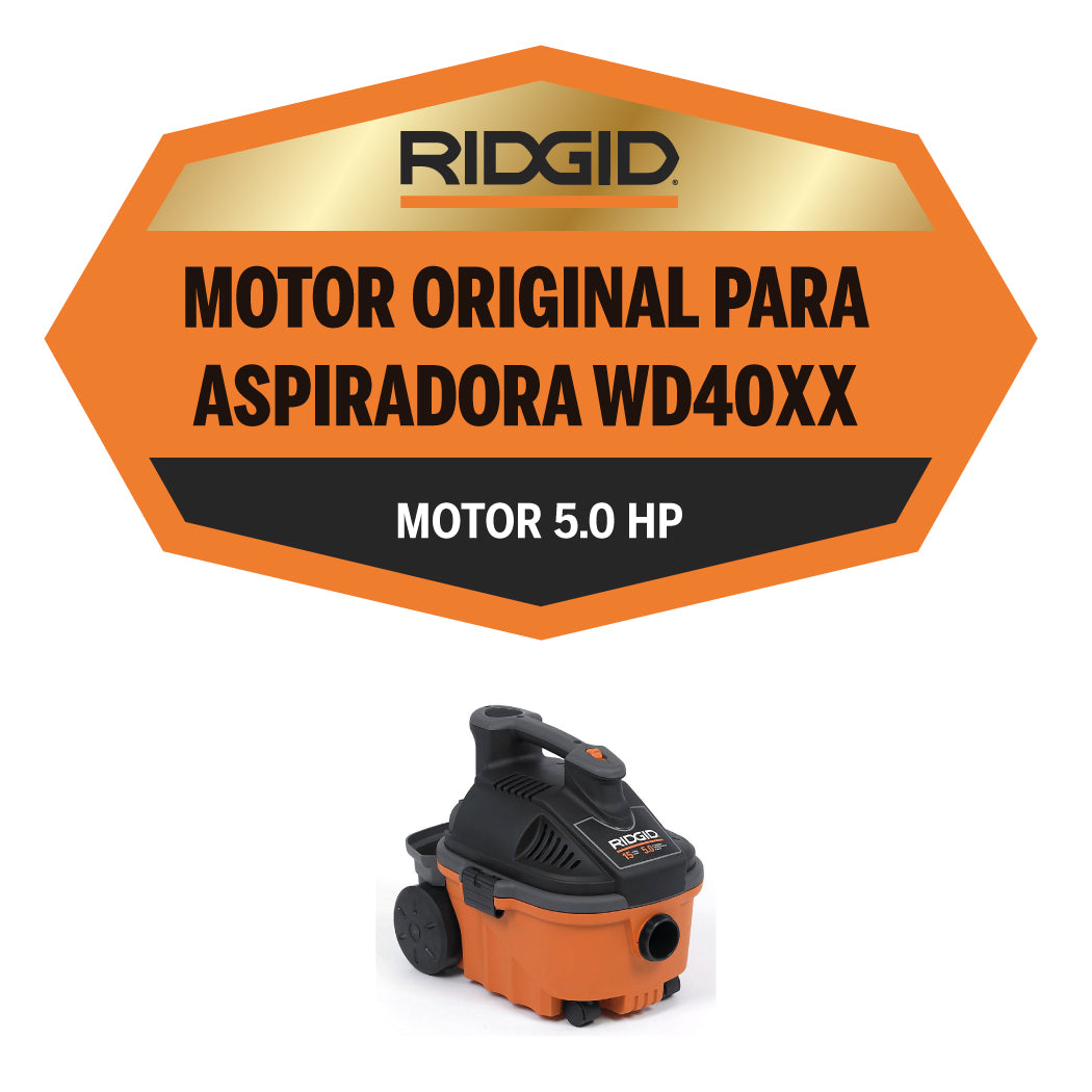 Motor Aspiradora Ridgid Modelo WD40XX